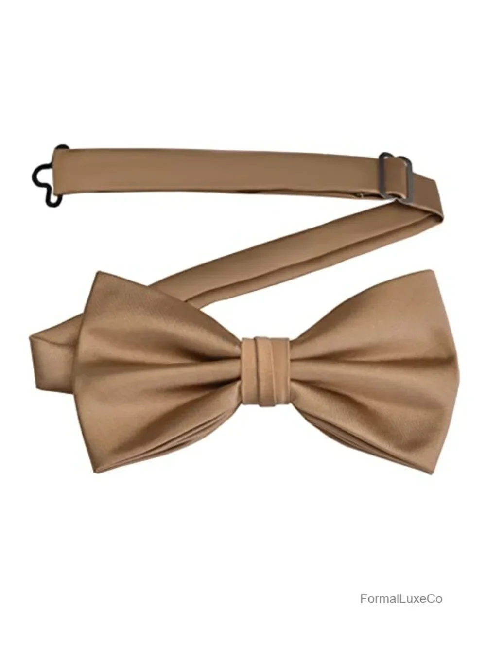 Silk Pre-Tied Bow Tie Set with Pocket Square & Cufflinks